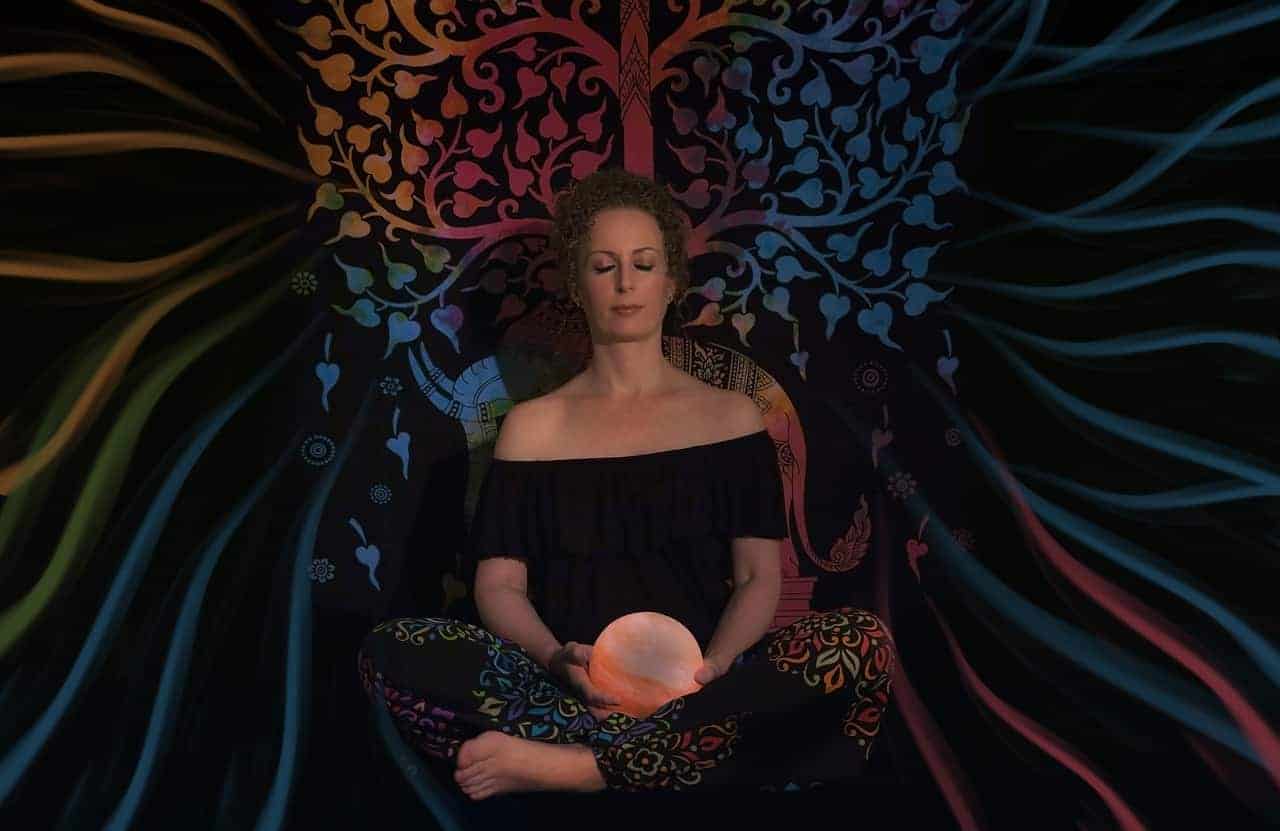 spiritual woman meditation