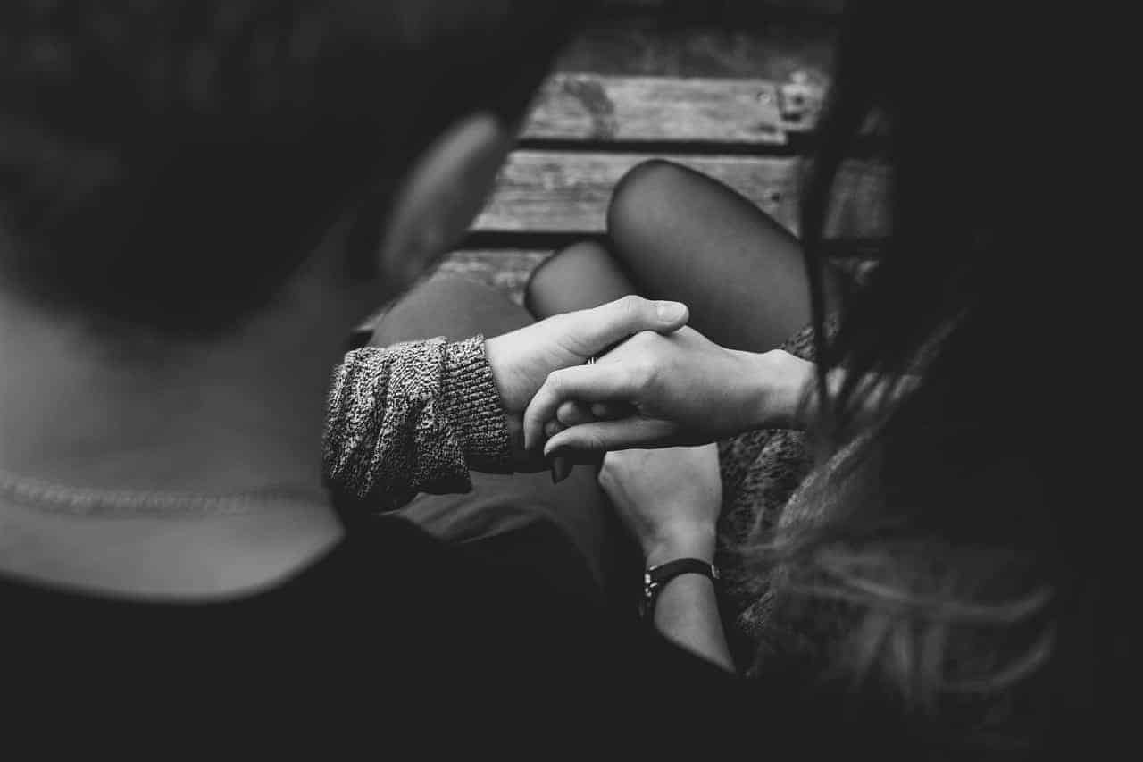 couple monochrome
