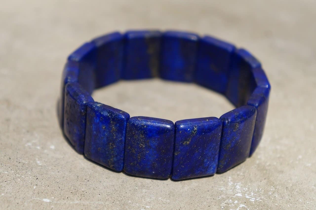 blue stone bracelet