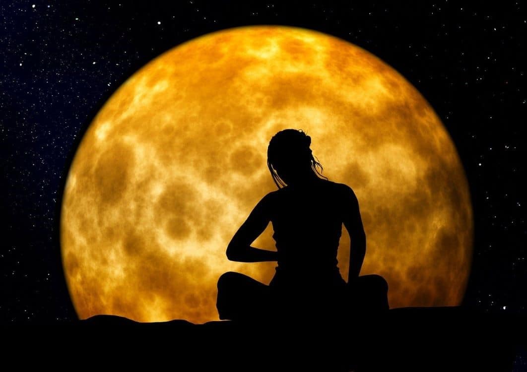 meditation moon