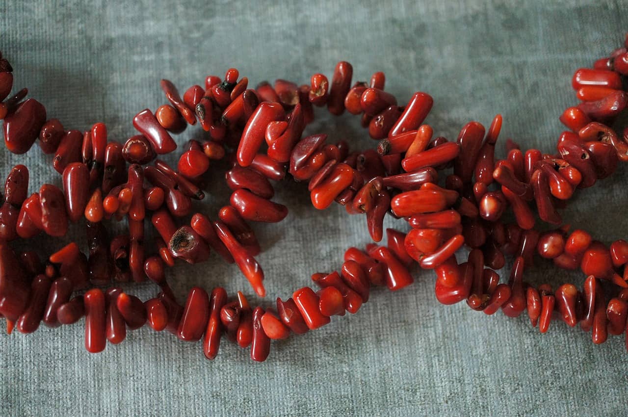 red jasper beads