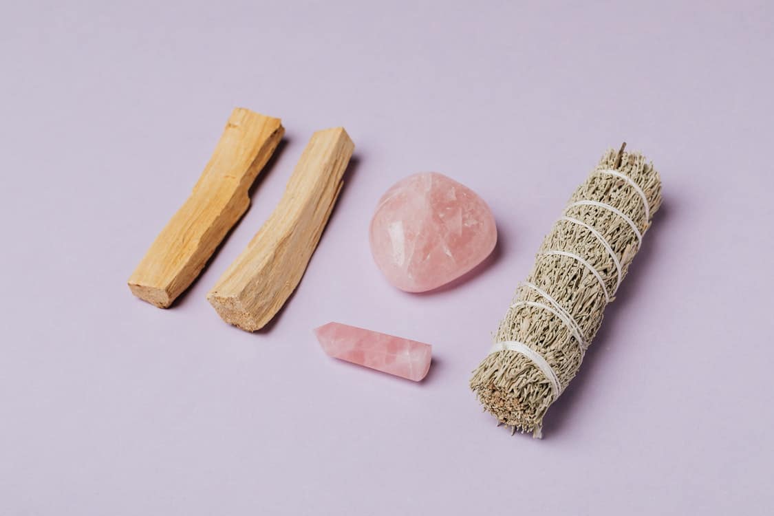 rose quartz sage