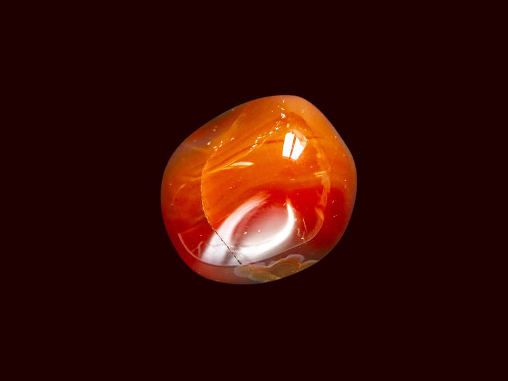 single carnelian