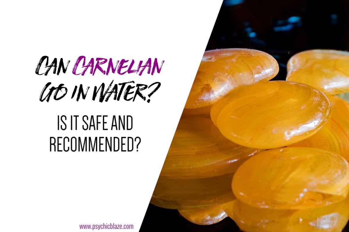 Can Carnelian Go In Water Is It Safe And Recommended