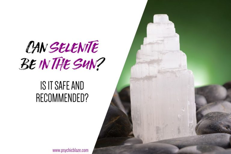 Can Selenite Be in the Sun? (5 Safer Cleansing Methods)