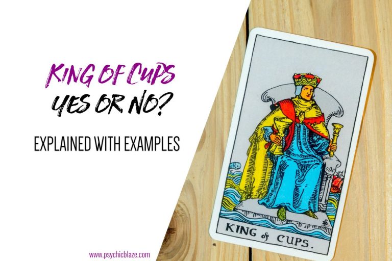 King of Cups Yes or No? Tarot Card Explained (+Examples)