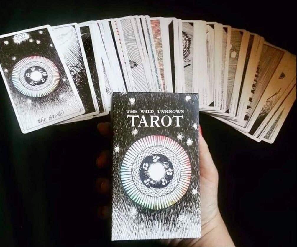 tarot cards hand