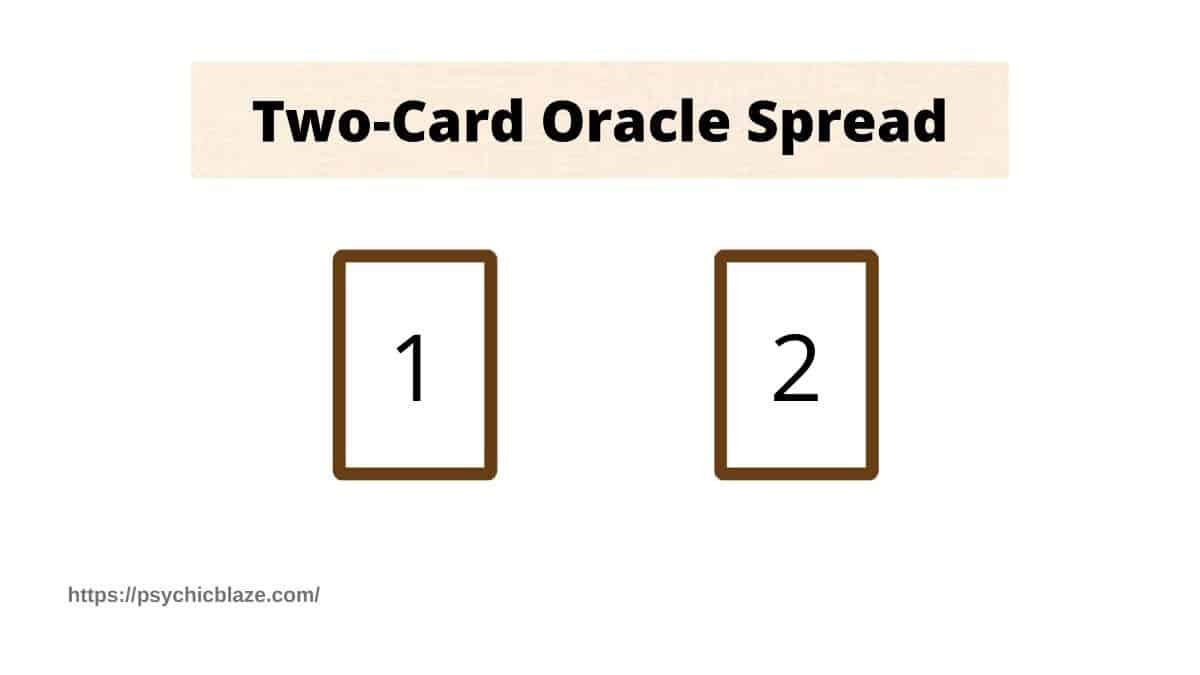 two card oracle spread