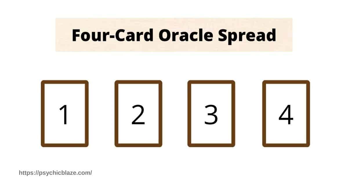 four card oracle spread