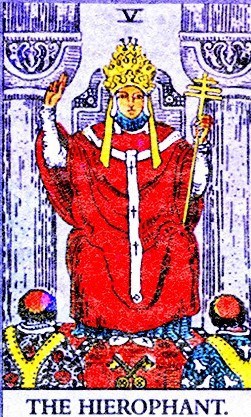 hierophant card