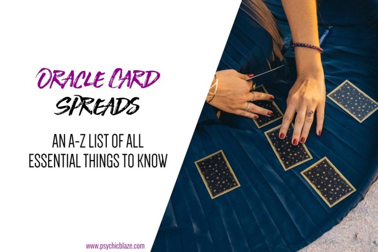 Oracle Card Spreads Explained A-Z (5 Spread Examples)