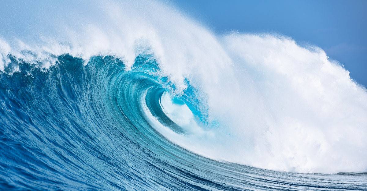 large wave