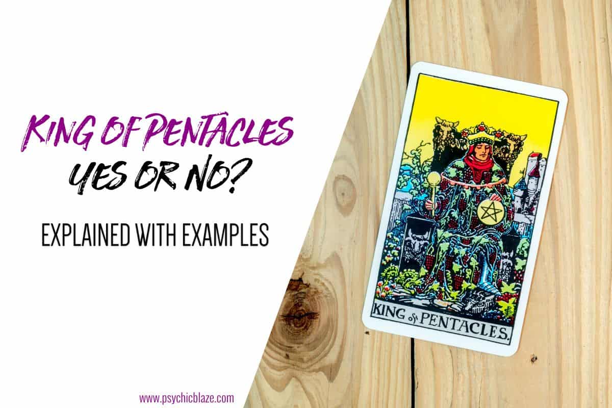 King of Pentacles Yes or No Explained with Examples
