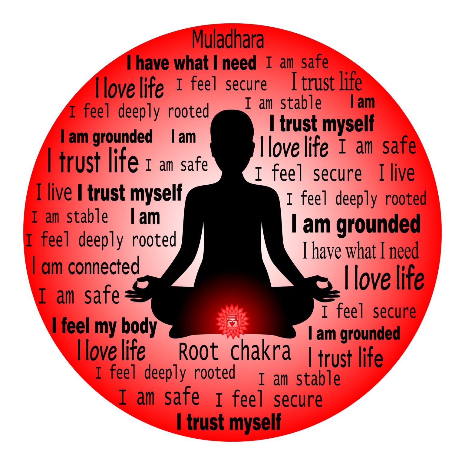 120+ Effective Root Chakra Affirmations to Ground Yourself