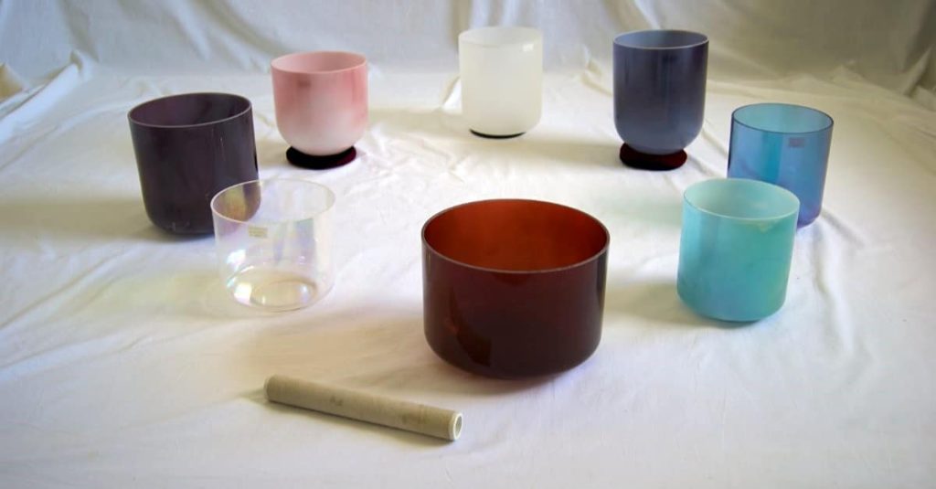 crystal singing bowls