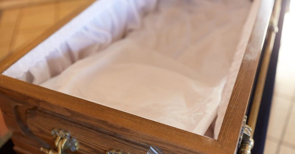 empty coffin