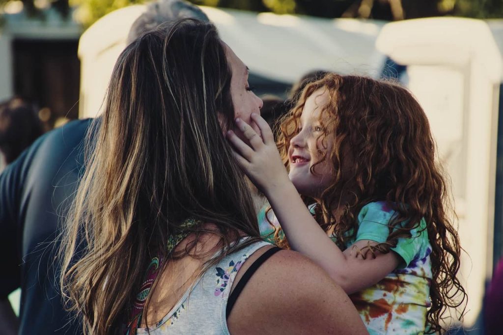 mother and daughter