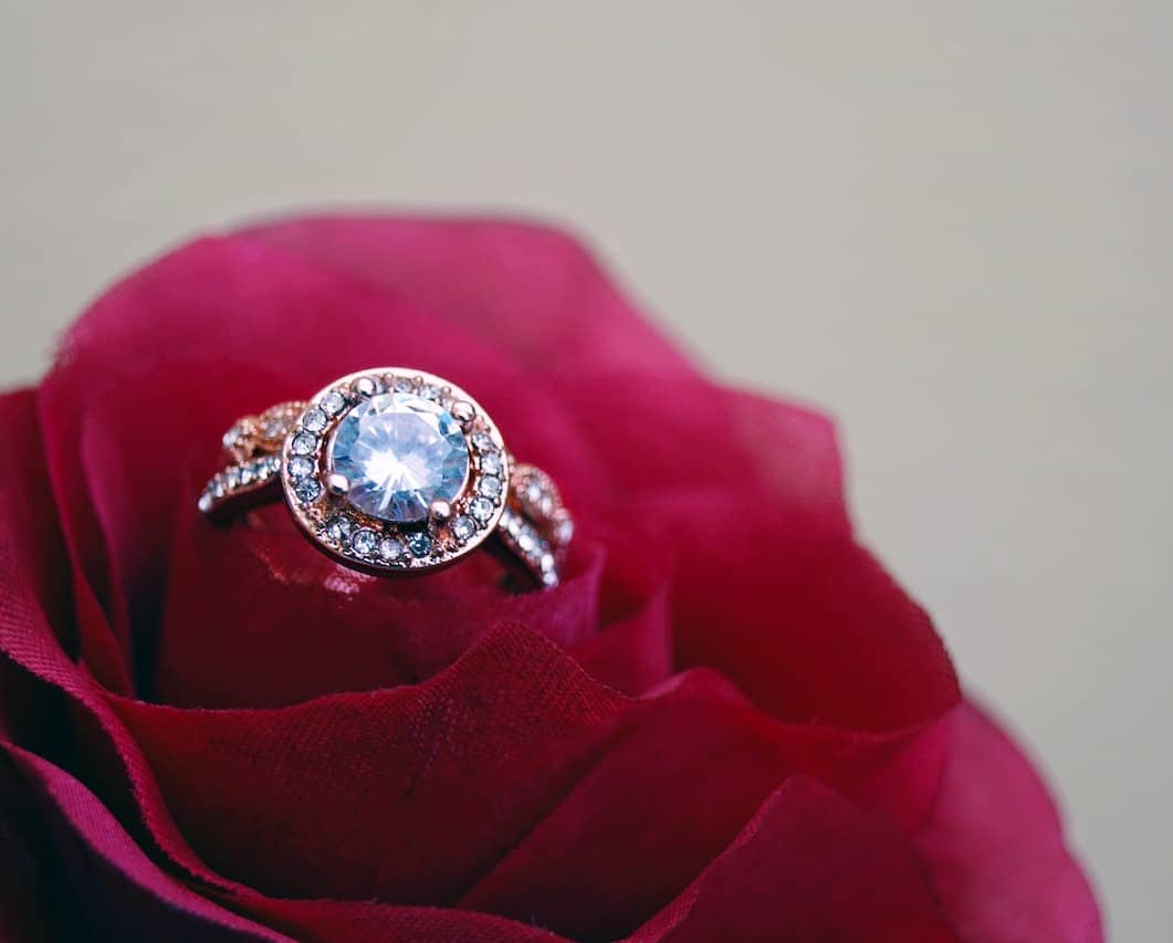 ring on a rose