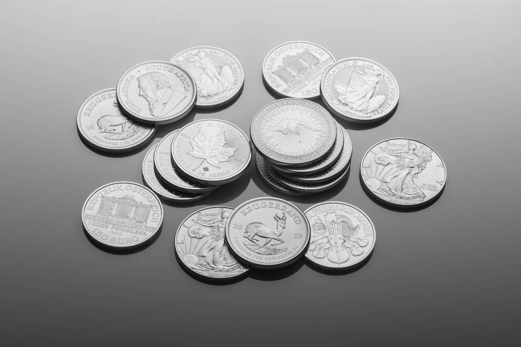 silver coins