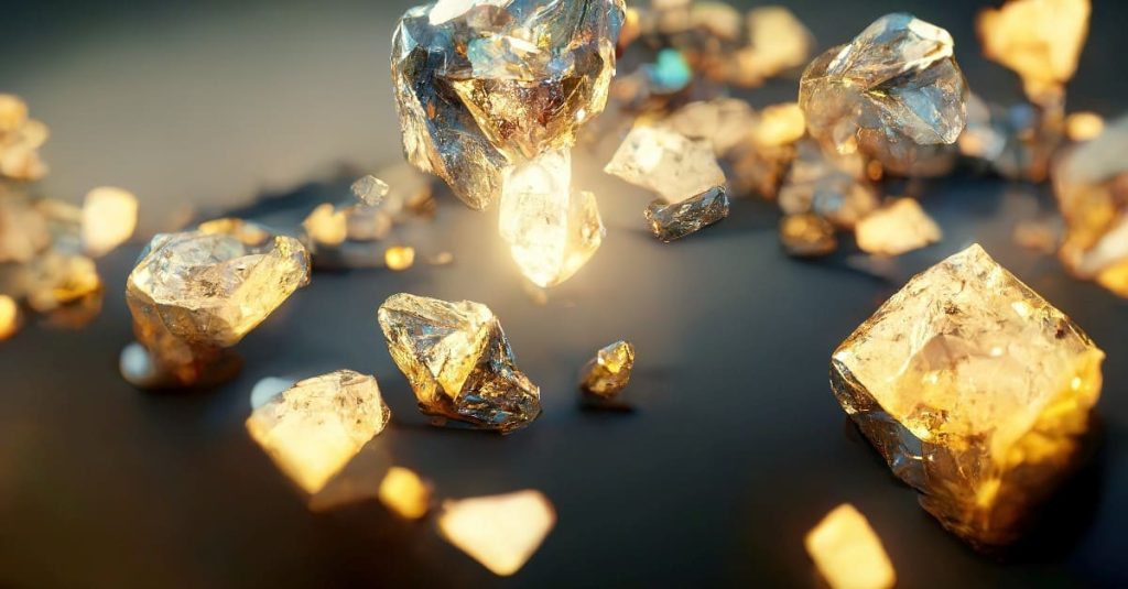 yellow diamonds