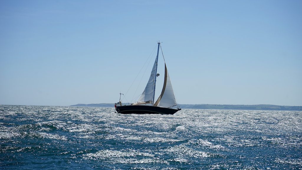 sail boat on ocean