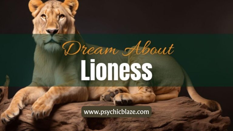 Dreaming of a Lioness: Psychological Interpretations