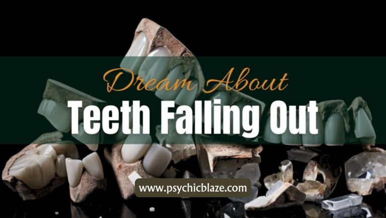 Dream About Teeth Falling Out: Psychological Interpretations