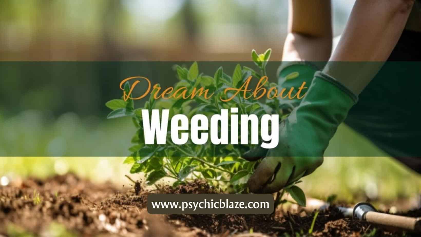 Dream about Weeding