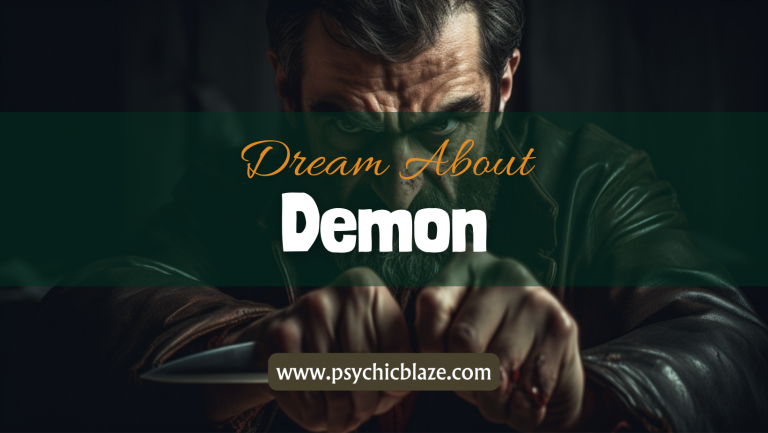 Demon Dream Meaning: Psychological Interpretations