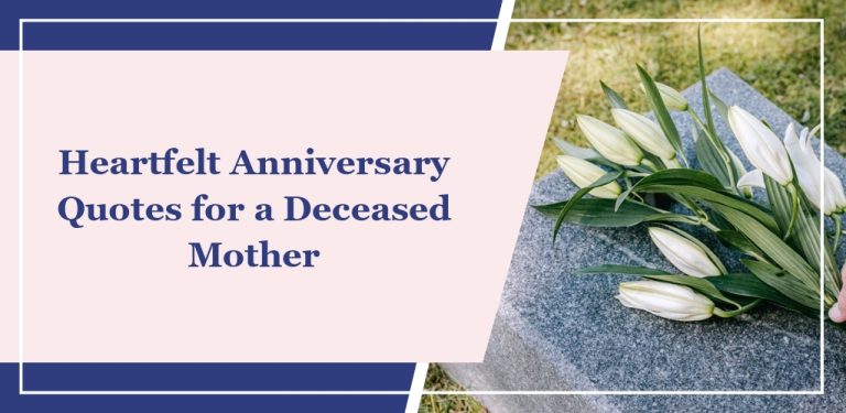 68 Heartfelt Anniversary Quotes for a Deceased Mother