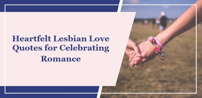 64 Heartfelt Lesbian Love Quotes for Celebrating Romance