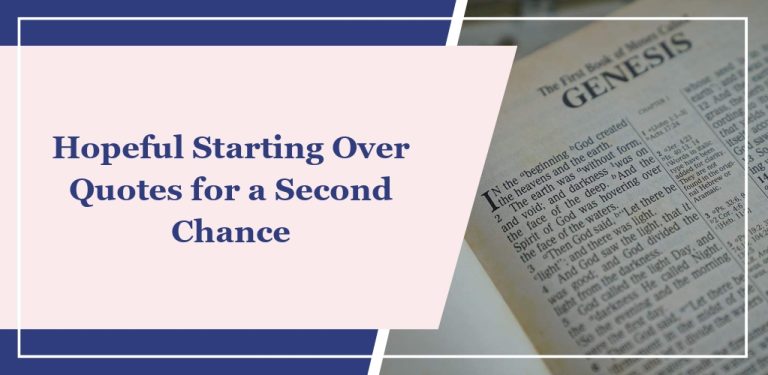 60+ Hopeful ‘Starting Over’ Quotes for a Second Chance