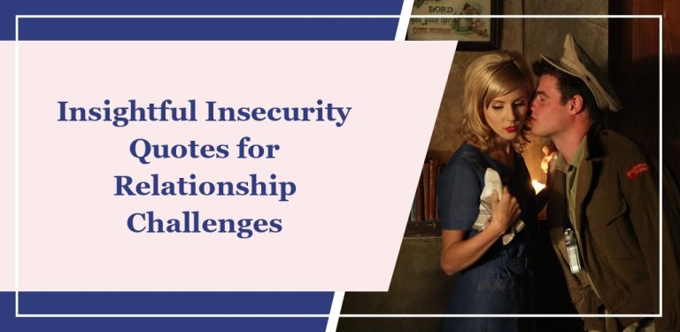 66 Insightful Insecurity Quotes for Relationship Challenges