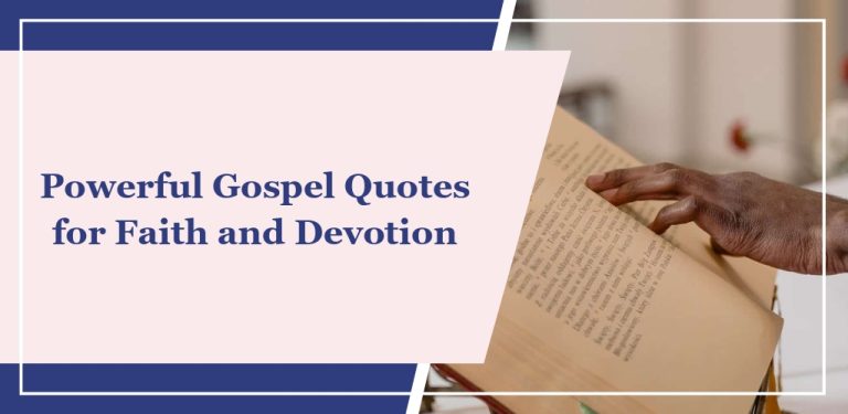 50 Powerful Gospel Quotes for Faith and Devotion