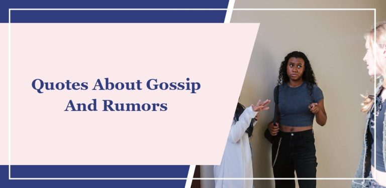 42 Quotes About Gossip And Rumors
