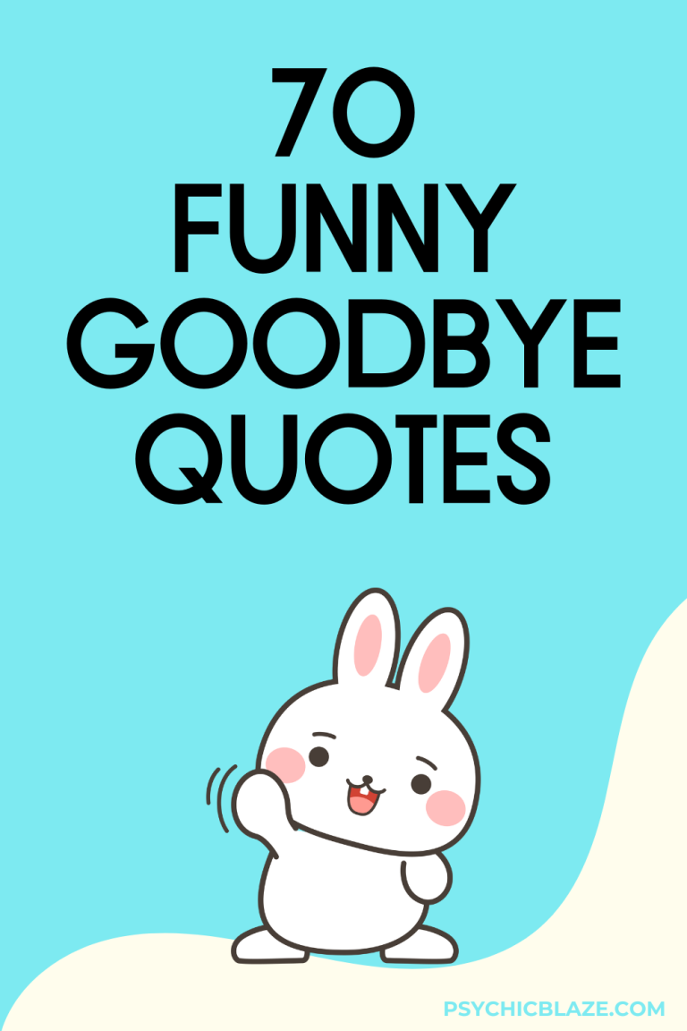 70 Light-Hearted Funny Goodbye Quotes for Farewell Smiles