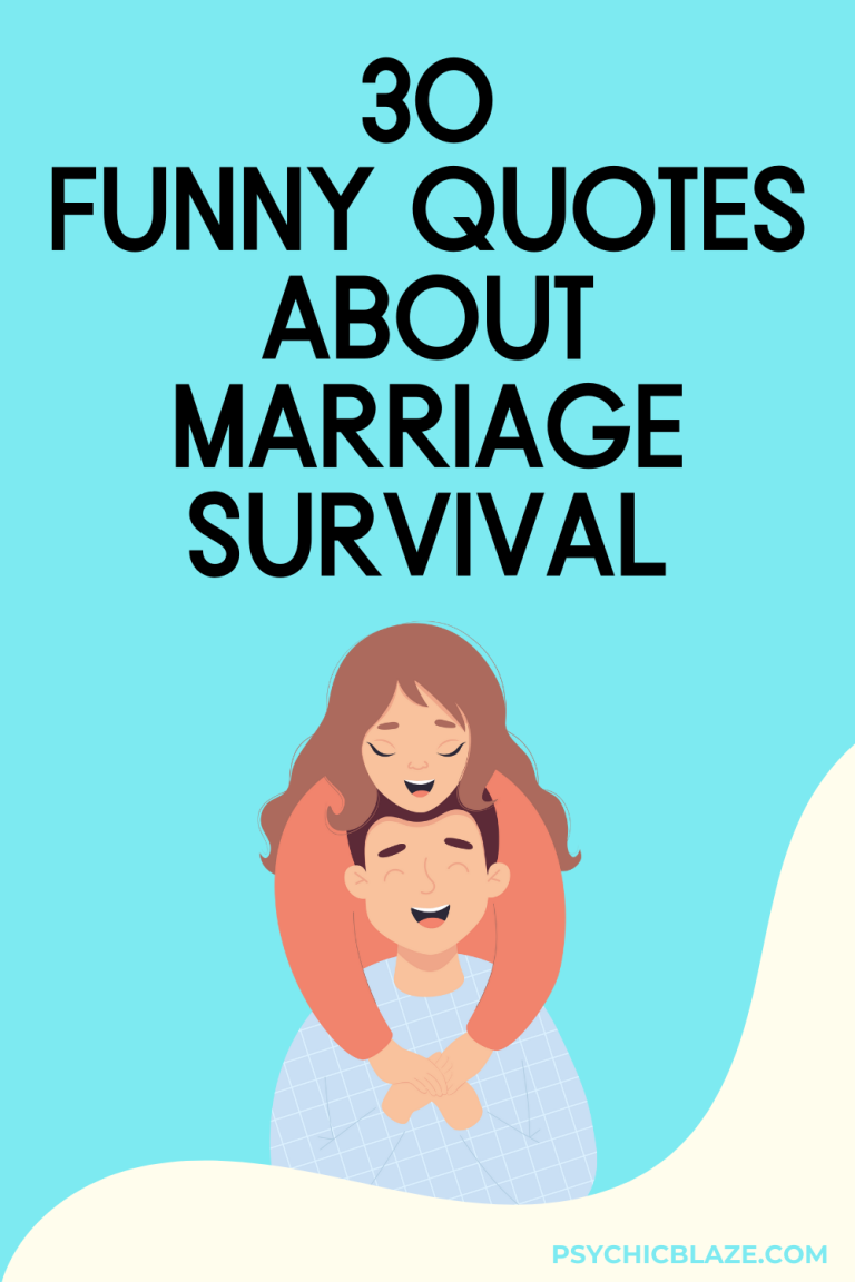 50 Funny Quotes About Marriage Survival