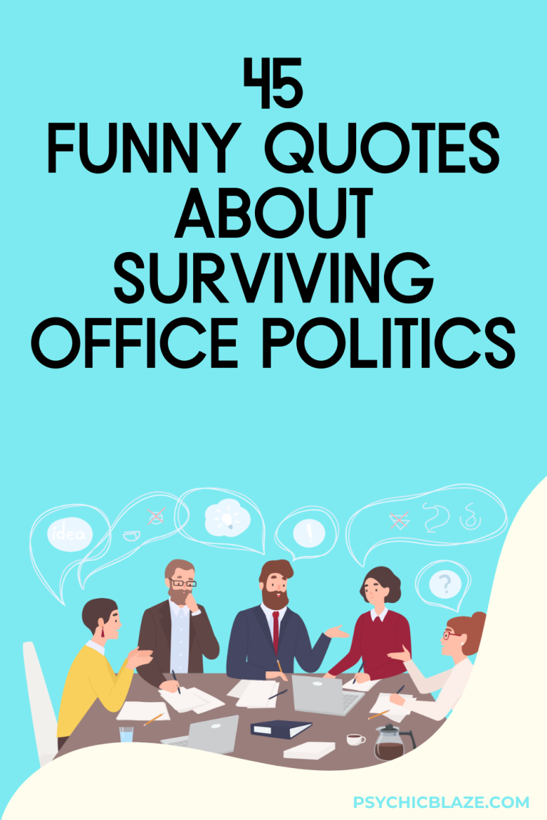 50+ Funny Quotes About Surviving Office Politics