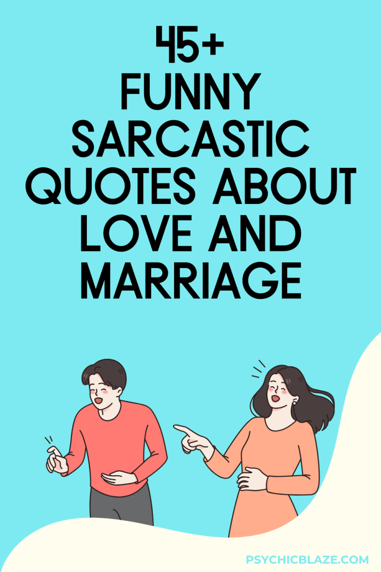 50+ Funny Sarcastic Quotes About Love And Marriage