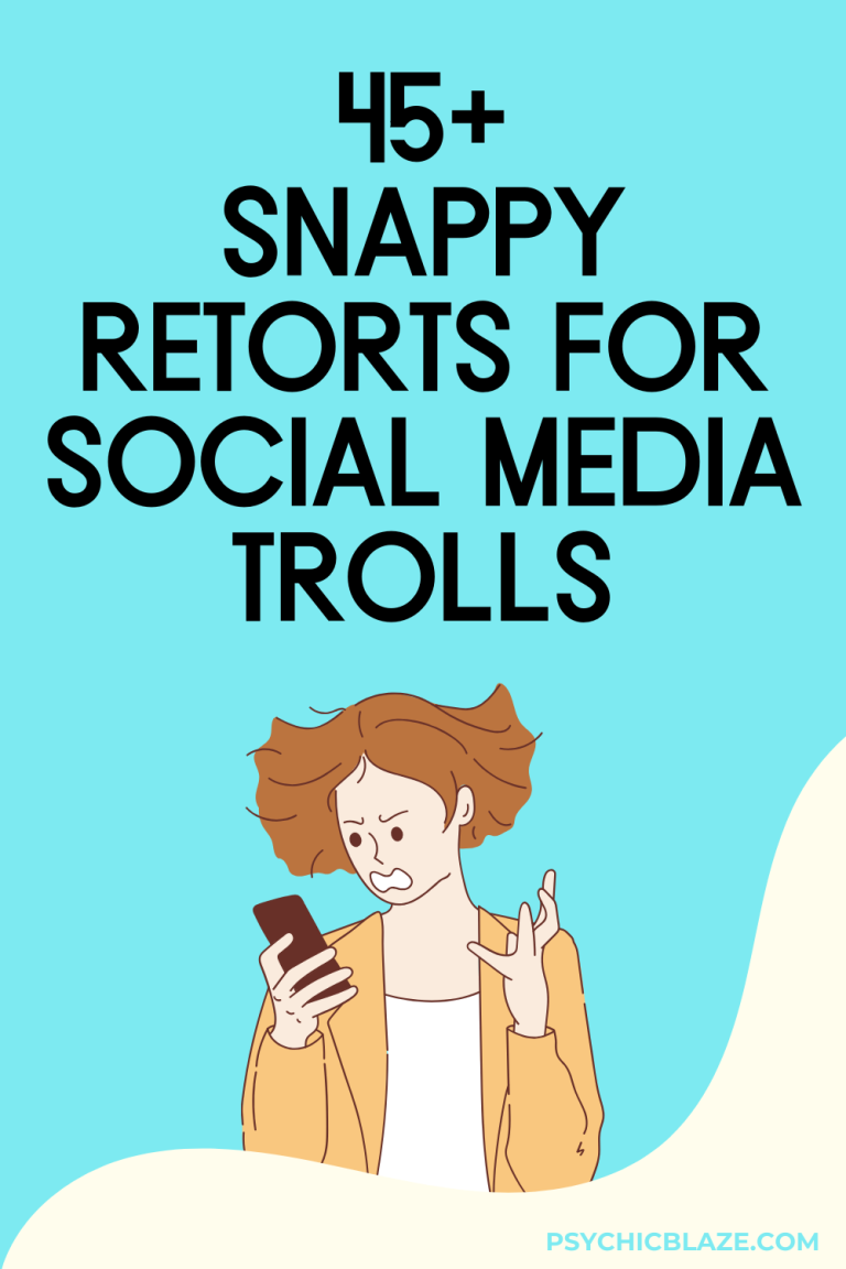 50+ Snappy Comebacks for Social Media Trolls