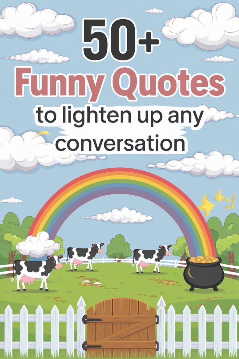 50+ Funny Quotes to Lighten Up Any Conversation