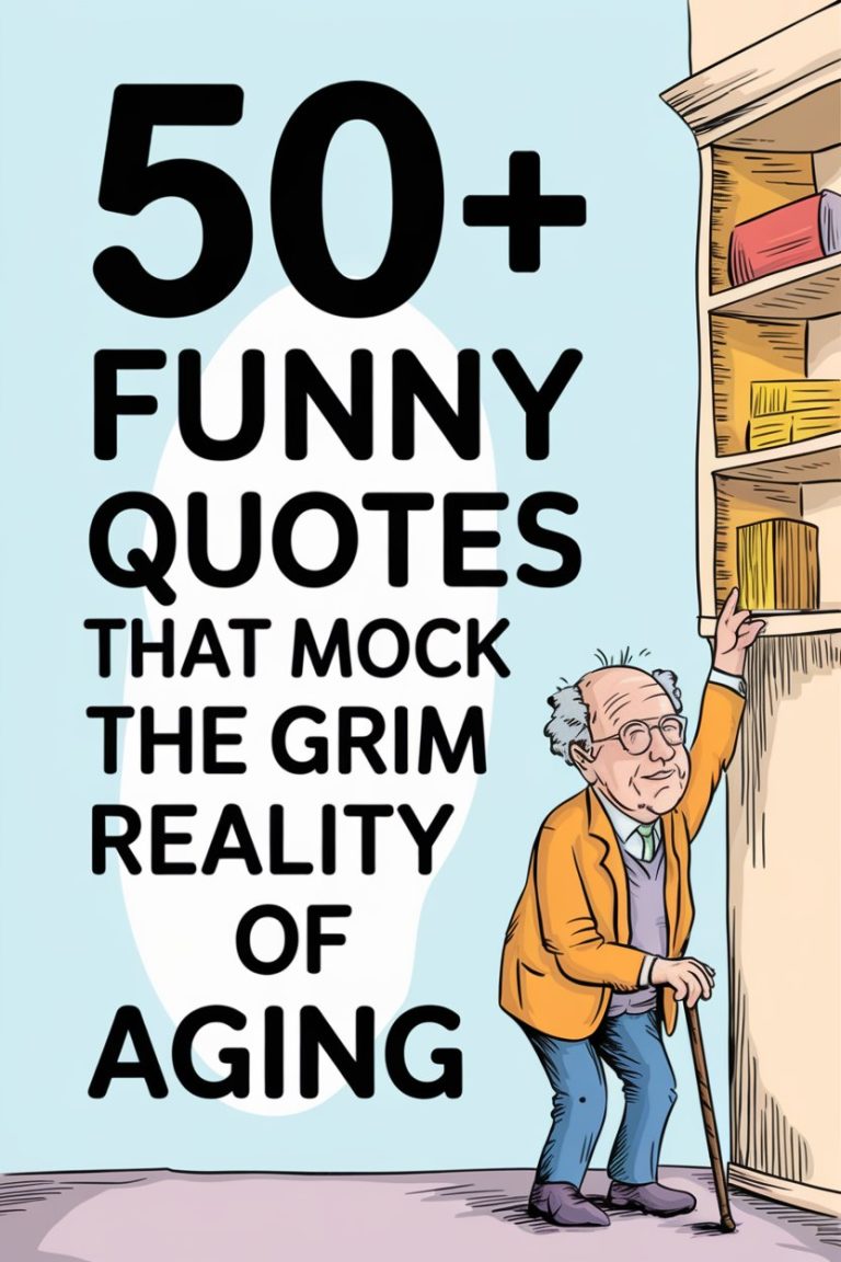 50+ Funny Quotes That Mock the Grim Reality of Aging