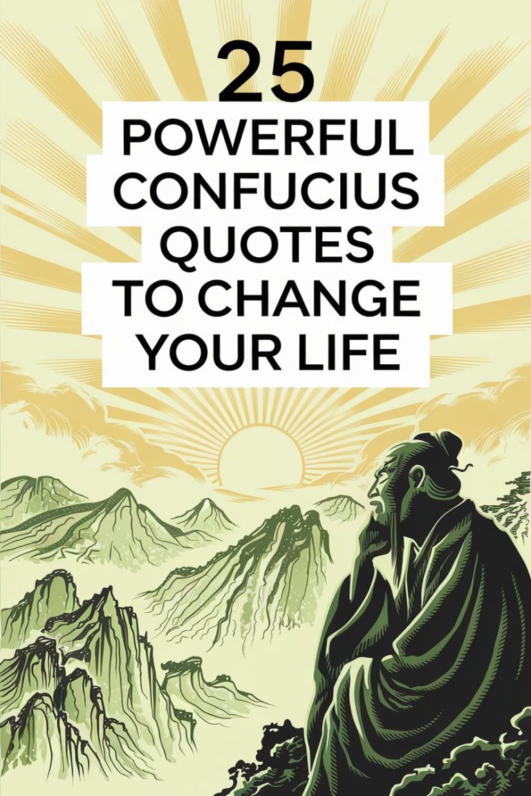 25 Powerful Confucius Quotes to Change Your Life