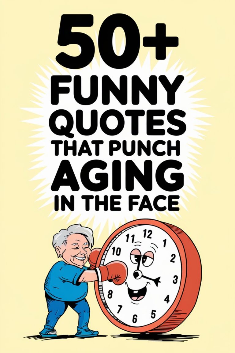 50+ Funny Quotes That Punch Aging in the Face