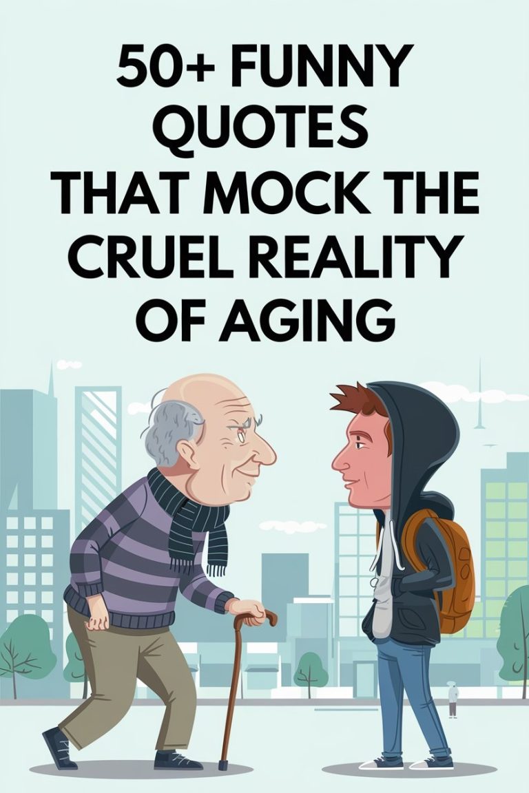 50+ Funny Quotes That Mock the Cruel Reality of Aging