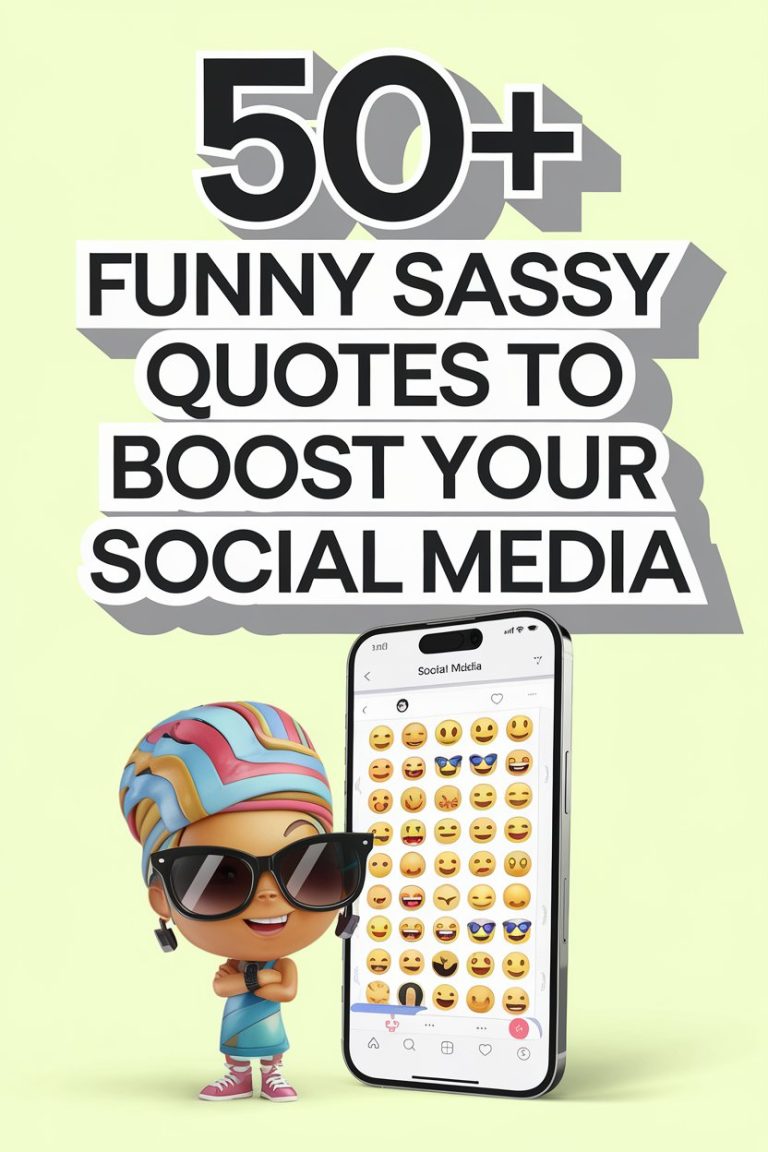 50+ Funny Sassy Quotes to Boost Your Social Media