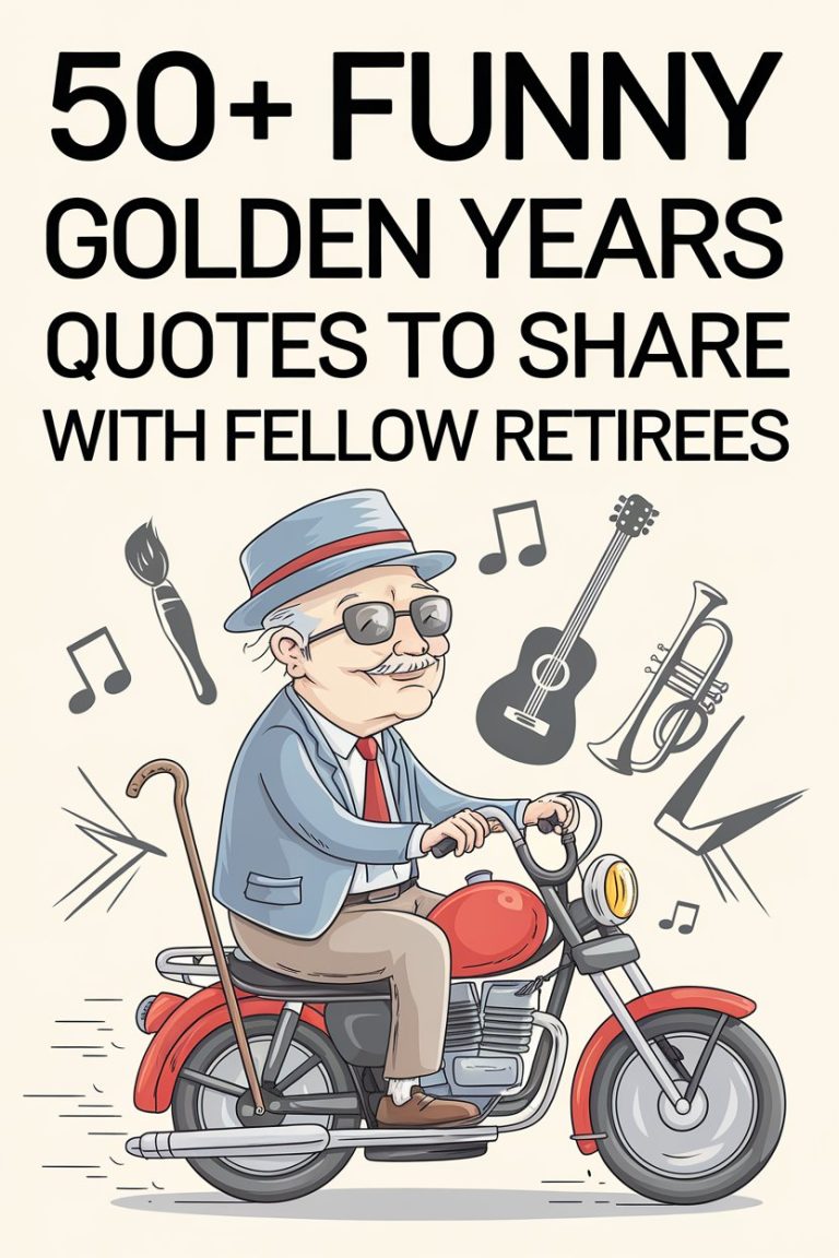 50+ Funny Golden Years Quotes to Share with Fellow Retirees