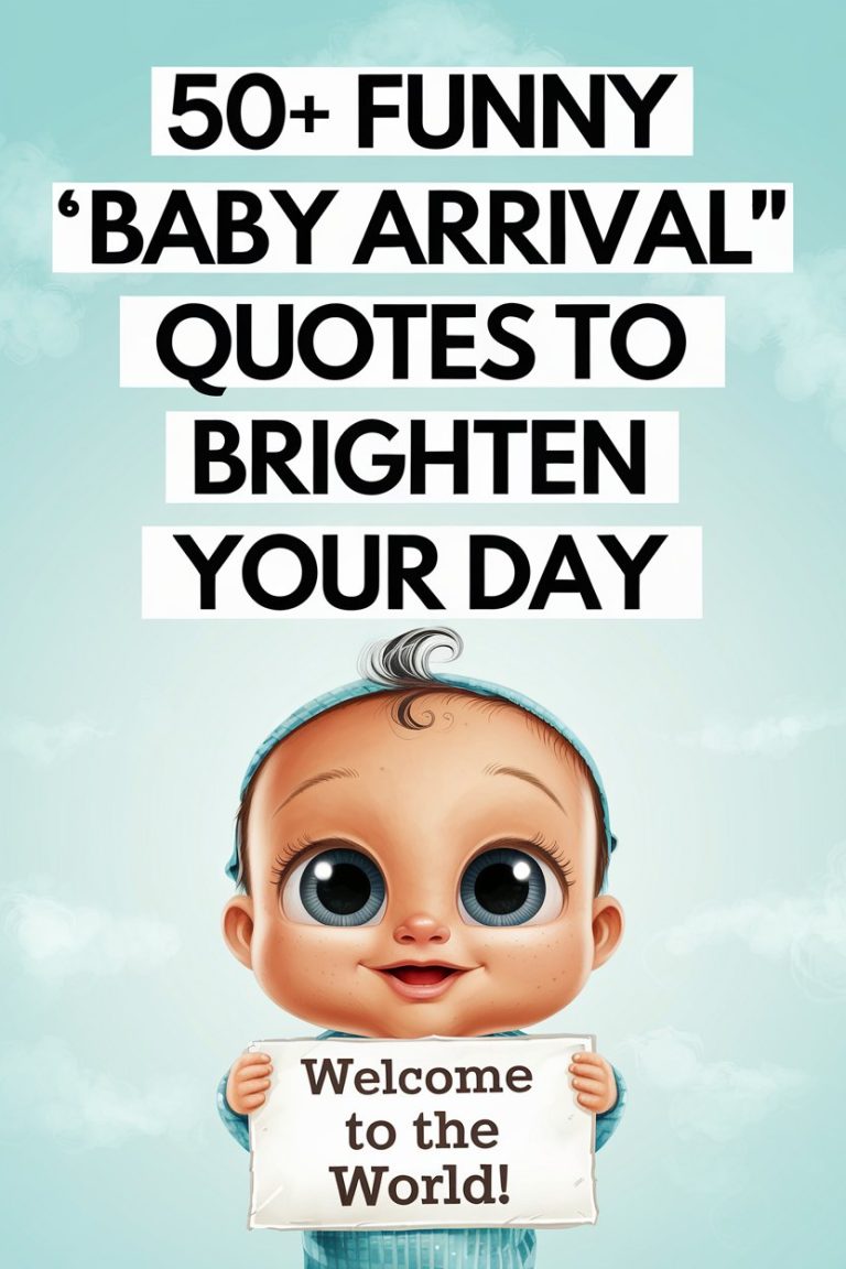 50+ Funny ‘Baby Arrival’ Quotes to Brighten Your Day