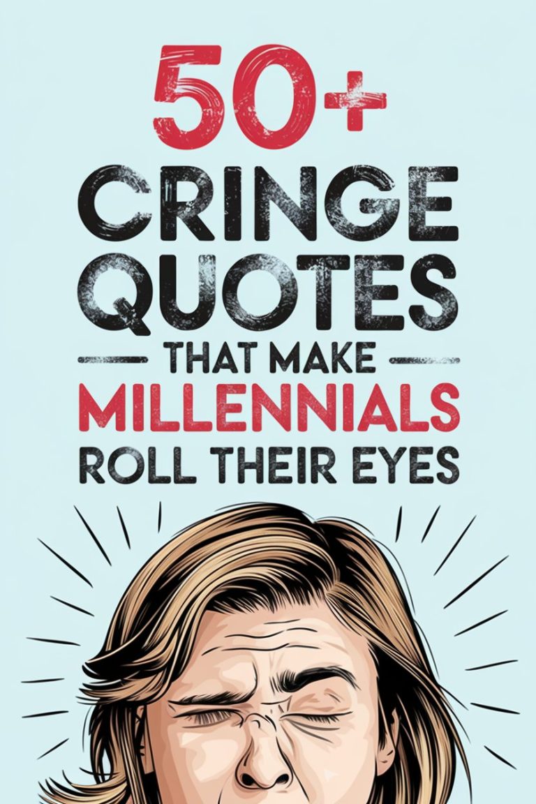 50+ Cringe Quotes That Make Millennials Roll Their Eyes