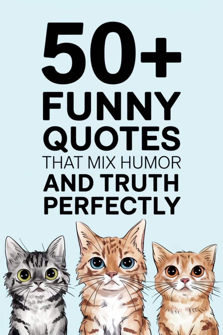 50+ Funny Quotes That Mix Humor and Truth Perfectly